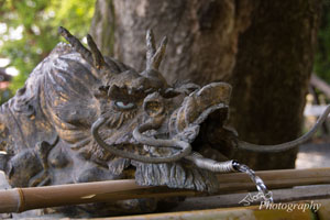 Japanese Water Fountain Dragon